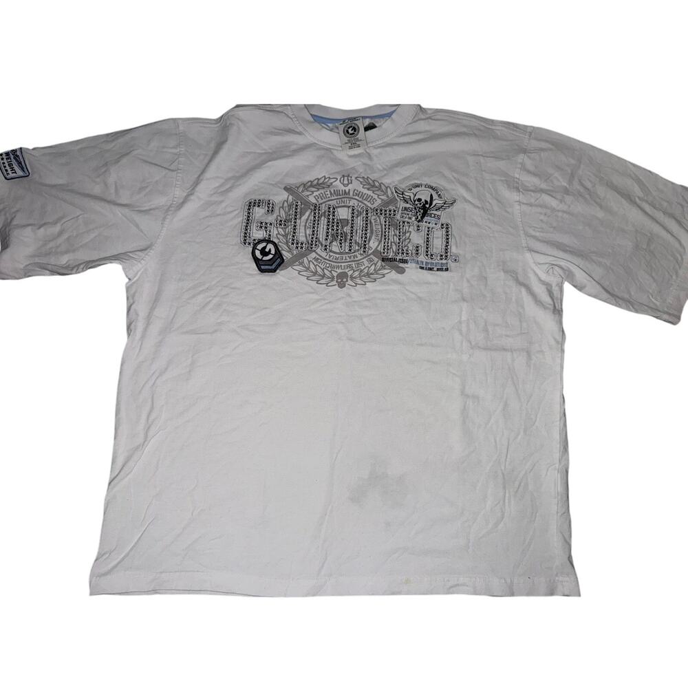 Vintage Y2K G-Unit "Heavy Weight" White T-Shirt - Men's Size 2XL